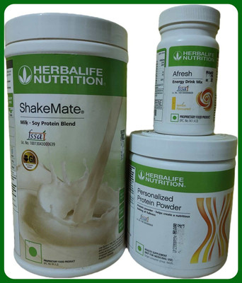 isha herbal store WEIGHT LOSS COMBO SHAKEMATE PROTEIN POWDER AFRESH LEMON Protein Shake(3 g, shakemate, ppp200gm, afresh lemon)