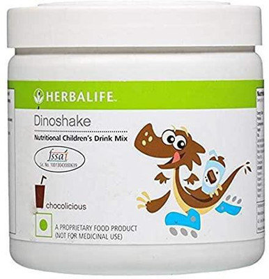 Herbalife Nutrition Dinoshake Kids Drink Mix - Chocolate Flavor Plant-Based Protein(200 g, Chocolate)