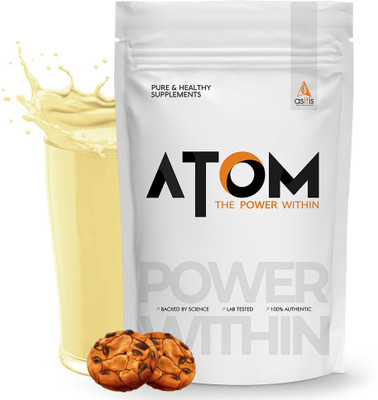 AS-IT-IS Nutrition ATOM Beginners Whey Protein 1kg | Cookies and cream | Whey Protein(1000 g, Cookies and cream)