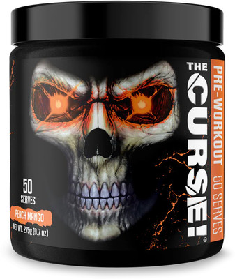 JNX Sports The Curse Pre Workout 50 servings PEACH MANGO Creatine(275 g, PEACH MANGO)