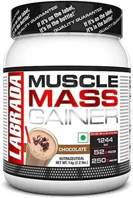 Labrada MUSCLE Weight Gainers/Mass Gainers(1 kg, CHOCOLATE)