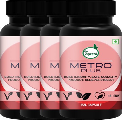 speczo Metro Plus Health Power Capsule For Men ! Good For Daily Health & Immunity Protein Blends(60 Capsules, No Flavour)