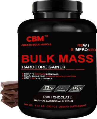 CBM BULK Weight Gainers/Mass Gainers(3 kg, CHOCOLATE)