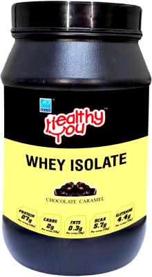 HEALTHY YOU Isolate Powder with 27gm Protein per serve Whey Protein Whey Protein(1 kg, Chocolate Caramel)