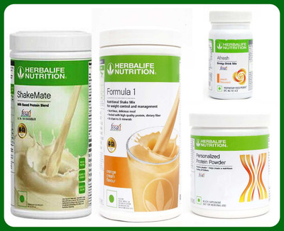 Herbal Nutrition Life FORMULA1 ORANGE 500 PROTIEN 200 GAFRESHENERGYDRINK PEACH 50 +SHAKEMATE 500 G Plant-Based Protein(1.25 kg, ORANGE)