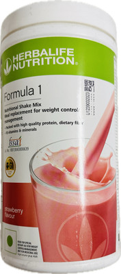 HERBALIFE formula one strawberry shake Plant-Based Protein(500 g, strawberry)