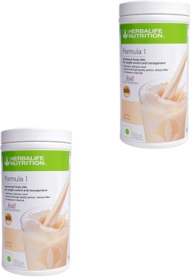 Herbalife Nutrition Formula 1 Shak VANILLA Flavour For Weight Loss 2 PCS Protein Shake(200 g, VANILLA)