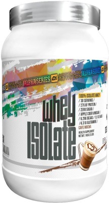 ABSOLUTE NUTRITION Alpha Whey Isolate Protein Whey Protein(1 kg, Café Mocha)