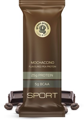 Green Protein Pack12 Sport Mochaccino Plant Protein Plant-Based Protein(396 g, Mochaccino)