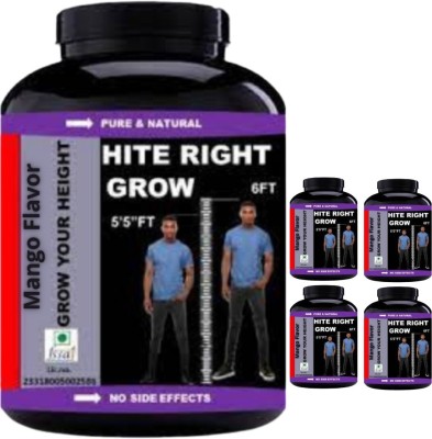 Vitara Healthcare HITE RIGHT GROW BANANA FLAVOR (PACK OF 5) Protein Blends(100 g, BANANA)