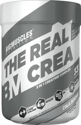 BIGMUSCLES NUTRITION THE REAL CREA 100G COLA SODA Creatine