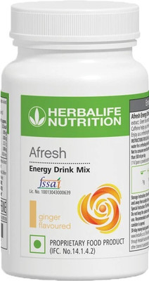 HERBALIFE Nutrition Afresh Protein Blends Energy Drink Mix - Ginger Flavour Protein Blends(50 g, Ginger)