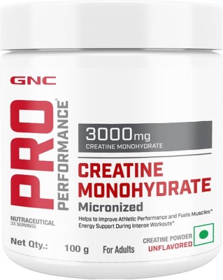 GNC PRO PERFORMANCE CREATINE MONOHYDRATE 100GM Creatine(100 g, UNFLAVOURED)