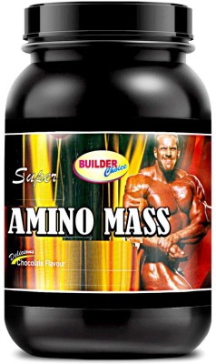 builder choice SUPER AMINO MASS Weight Gainers/Mass Gainers(1 kg, CHOCOLATE)