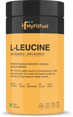 MyFitFuel L-Leucine (100 gm) unflavored EAA (Essential Amino Acids)(100 g, Unflavored)