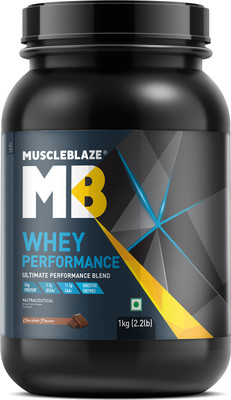 MUSCLEBLAZE Whey Performance Whey Protein(1 kg, Chocolate)