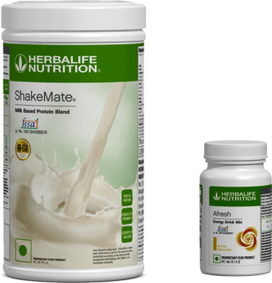 HERBALIFE Nutrition SHAKE MATE with Lemon Nutrition Bars(550 g, Lemon)