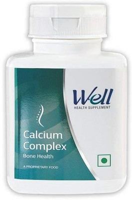 Modicare Well Calcium Complex for Bone Health - 60 Tablets Plant-Based Protein(130 g, Blackberry)