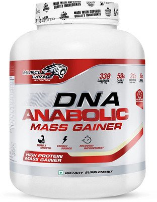 Muscle Garage DNA ANABOLIC GAINER 3KG BOX Weight Gainers/Mass Gainers(2700 g, CHOCOLATE)
