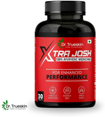 Dr.trueskin Xtra Josh Capsules for Long Power Red Pack B001 Energy Bars(30 Capsules, No Flavor)