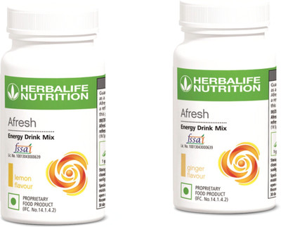HERBALIFE Afresh-Lemon-50g, Ginger-50g Energy Bars(50 g, Ginger, Lemon)