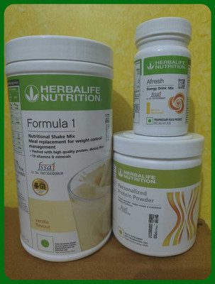 Herbal Nutrition Life FORMULA 1 VANILLA SHAKE MIX AND PROTEIN POWDER200GM SHAKEMATE Protein Shake(3 g, VANILLA SHAKE)