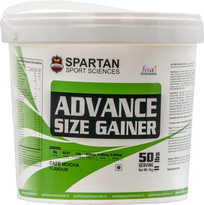 Spartan Sport Sciences SSSASG5CM Weight Gainers/Mass Gainers(5 kg, Cafe Mocha)