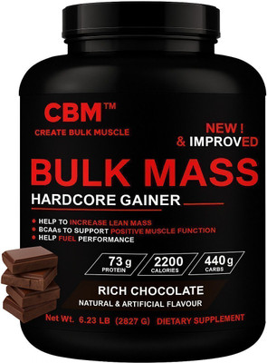 CBM WEIGHT GAINER 2.827 CHOCOLATE Weight Gainers/Mass Gainers(2827 g, CHOCOLATE)