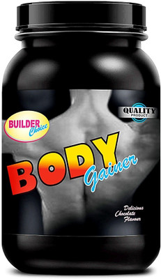builder choice BODY GAINER COMBO PACK (1000G+500G) 1.5KG Weight Gainers/Mass Gainers(1.5 kg, CHOCOLATE)