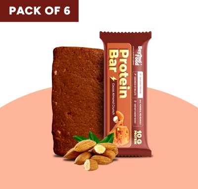 Beyond Food Protein Bars | Cocoa Almond Protein Bars(240 g, Cocoa)