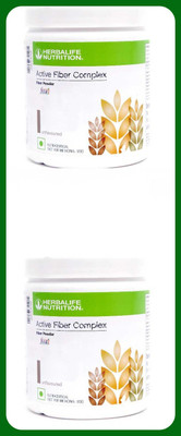 Herbal Nutrition Life Active Fiber Complex ( Pack Of 2 ) Plant-Based Protein(200 g, 200 g, Unflavord)