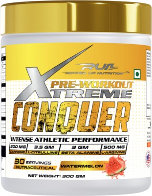 Ripped Up Nutrition Conquer Xtreme Pre Workout(300 g, Watermelon)