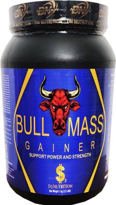 Dollar3 Nutrition Bull Mass Gainer For Bulk Muscle Gain Inspired By USA (Vanilla 2.2Lbs) Weight Gainers/Mass Gainers