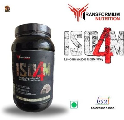 transformium Nutrition ISO4M ISOLATE WHEY PROTEIN Whey Protein(1 kg, COOKIES AND CREAM)