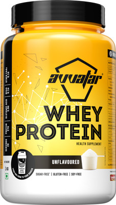 Avvatar Whey Protein Whey Protein(1 kg, Unflavoured)