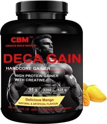 CBM Dca Gain 6 Lb Delicious Mango Weight Gainers/Mass Gainers(2827 g, Mango)