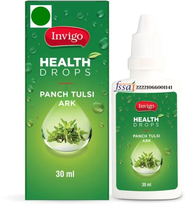 invigo HEALTH DROPS PANCH TULSI ARK 30ML Pre Workout(30 ml, Tulsi)