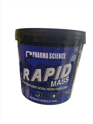 Pharma Science RAPID MASS GAINER NET WT 10. LBS Weight Gainers/Mass Gainers(4.5 kg, Chocolate)