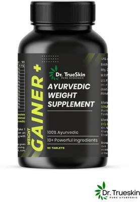 Dr.trueskin Weight Gainer+ Performance Protein Formula Weight Gainers/Mass Gainers(90 Capsules, Unflavored)
