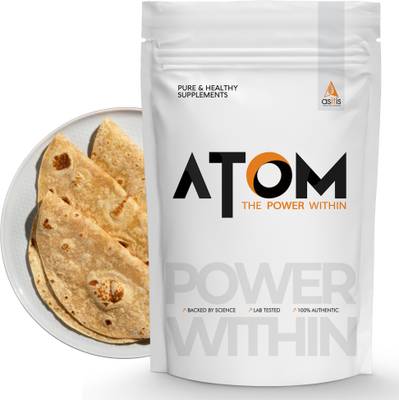AS-IT-IS Nutrition ATOM Roti Protein 1kg | Make Roti’s Protein Rich | Easy to use | Plant-Based Protein