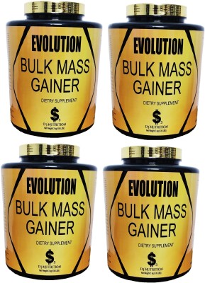 Dollar3 Nutrition Evolution Genuine Bulk Inspired By USA (6.6+6.6+6.6+6.6Lbs) Weight Gainers/Mass Gainers(12 kg, ChocosVanilla)