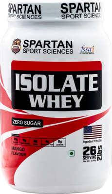Spartan Sport Sciences Isolate Whey Protein(2 pounds, Mango)