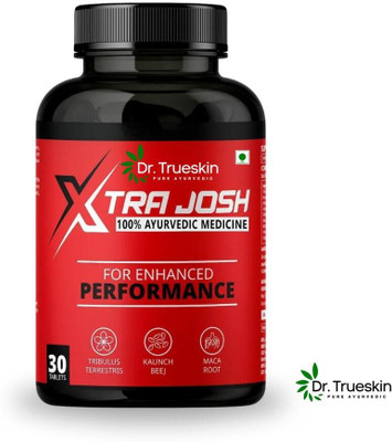 Dr.trueskin Xtra Josh Capsules for Stamina Boost Red Pack B001 Energy Bars(30 Capsules, No Flavor)