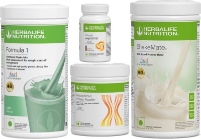 Herbalife Nutrition Shake Paan Flavour, Afresh Elachi .Protein powder 200g.Shakemate Protein Shake Protein Shake(1.3 kg, Shake Paan, Afresh Elachi Protein, Shakemate)