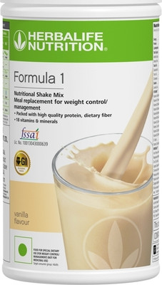 HERBALIFE Formula 1 Shake Mix Vanila Flavor For Waight Loss Protein Blends(0.5 kg, Vanila)