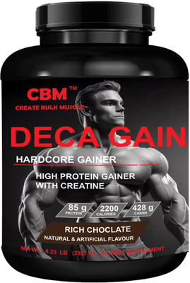 CBM DECA GAIN Fueling Your Fitness Journey Weight Gainers/Mass Gainers(3 kg, CHOCOLATE FLAVOUR)