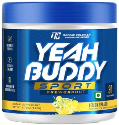 RONNIE COLEMAN Yeah buddy sport Pre Workout(162 g, LEMON SPLASH)