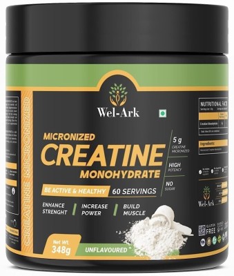 Wel-Ark Monohydrate Micronized Powder Creatine(348 g, Unflavoured)