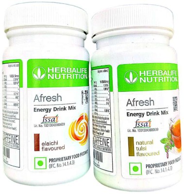 Herbalife Nutrition AFRESH ENERGY DRINK MIX-TULSI AND ELAICHI Protein Shake(50 g, TULSI, ELAICHI)