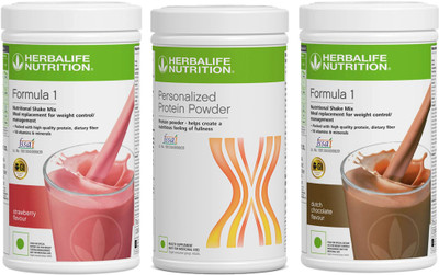 HERBALIFE Formula 1 Shake Mix 2- Strawberry And Protein-400g Protein Shake(1.5 kg, Chocolate)
